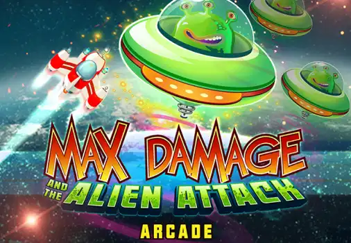 Max Damage and the Alien Attack